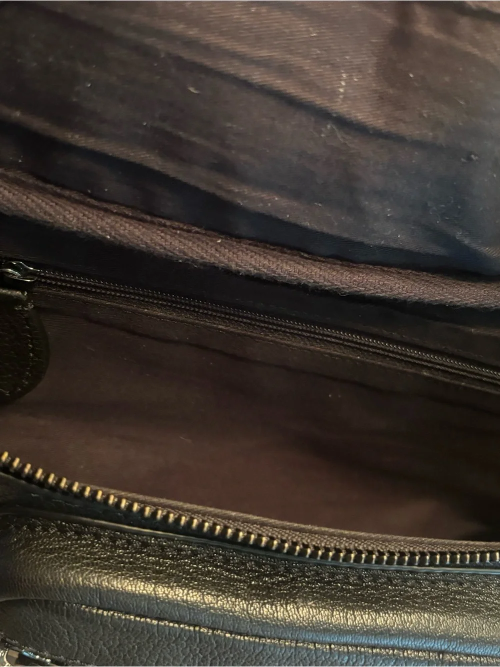 Rebecca Minkoff Black Leather Shoulder/Belt Bag with Chain Strap
